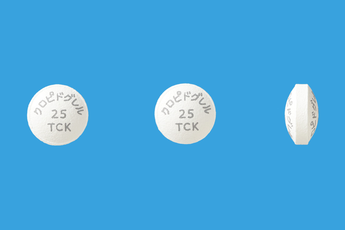 クロピドグレル錠25mg「TCK」