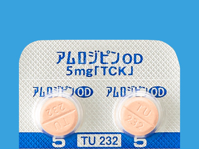 アムロジピンOD錠5mg「TCK」